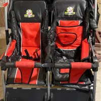 کالسکه دوقلویی و کریر دو عدد