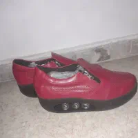 کفش چرم خاص فنردار زیپی زنانه|کیف، کفش، کمربند|فردیس, قریشی|دیوار