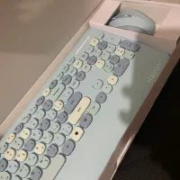 موس و کیبورد بی سیم و بی صدا hatron hkcw350|قطعات و لوازم جانبی رایانه|رودهن, |دیوار