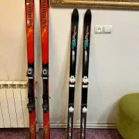 چوب اسکی آلپاین سالامون و کامپ  SALOMON & TYROLIA