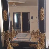 آیینه با پایه وشمعدان