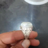 انگشتر باباقوری با رکاب نقره قدیم|بدلیجات|پرند, فاز ۶|دیوار