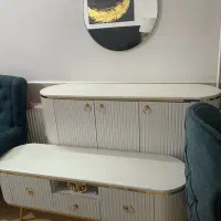 آینه کنسول میز تی وی