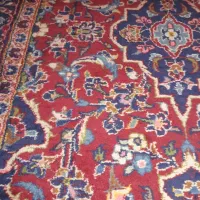 فرش دست بافت قدیمی استفاده نشده با پشم خالص