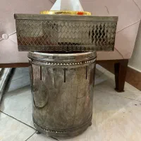 جا دستمال کاغذی و سطل