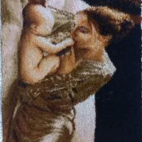 تابلو فرش دست باف ۴۵ در ۳۰