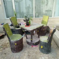 میزوصندلی سیمانی