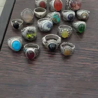 انگشتر نقره  تکی و فروش مجموعه