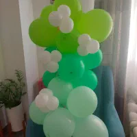 یک عدد ریسه بادکنک یک و نیم متری مناسب جشن تولد