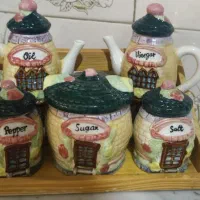 ست آبلیمو خوری سرامیکی با استند نو
