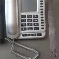 تلفن رومیزی تیپ تل کاملاً سالم و تمیز