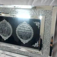 تابلو ون یکاد و چهارقل  آینه کاری|تابلو، نقاشی، عکس|ری, ولی آباد|دیوار