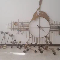 ست  کامل لوستر و ساعت