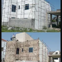 نقاشی ویلا با رنگ ضد کپک و شوره