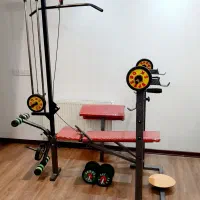 دستگاه بدنسازی۵۳ کاره تاشو پروفیل صنعتی۲ میل خانگی