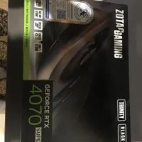 گرافیک حرفه ای4070 Super سریBlack Edition thrinity