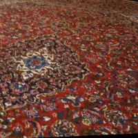 دو جفت فرش دست‌بافت مشهد ۱۲ متری