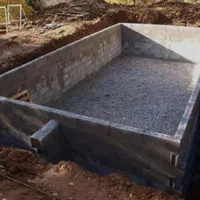 سیمانکاری بنایی تیغه چینی استخر کف سازی