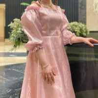 پیراهن دخترانه صورتی