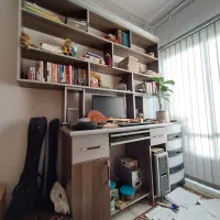 میز کامپیوتر به همراه کتابخانه