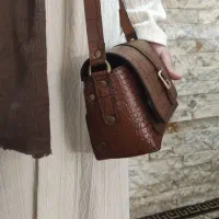 کیف چرم طبیعی زنانه|کیف، کفش، کمربند|آستارا, |دیوار