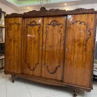کد ۴درب و ۳درب چوبی آنتیک قدیمی|جاکفشی، کمد، دراور|چهاردانگه (تهران), |دیوار