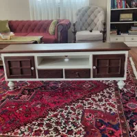 میز تلویزون تمام چوب