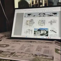 انجام پایان نامه معماری +طراحی حرفه ای پلان ،نما