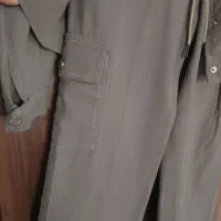 ست کت شلوار کتان   و  شلوار  لی  مام  زغالی|لباس|فردیس, منظریه|دیوار