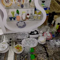 انواع ظروف کریستالی کاملا نو از ۵۰هزار ت به بالا