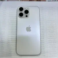 iphone 16 pro max 256 G سفید و مشکی