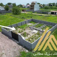 زمین ساحلی ۲۵۰ متری با فونداسیون آماده ساخت|فروش زمین و ملک کلنگی|چاف و چمخاله, |دیوار
