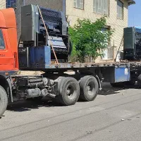 حمل بار تریلی کفی داخل شهر و استان