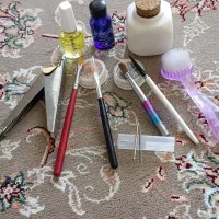 وسایل ناخن کاری در حد چند روز استفاده شده|آرایشی، بهداشتی، درمانی|شاهین دژ, |دیوار