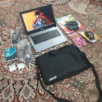 لپ تاپ گیمینگ ASUS با گرافیک مجزا و لوازم کامل|رایانه همراه|شیراز, شهرک رضوان|دیوار