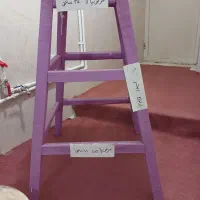 چهارپایه چوبی