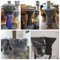 تمپو ضرب بوشهری تنبک فلزی دف  جیمبی ۱۲ پایه
