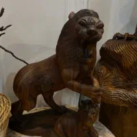 مجسمه های نفیس چوبی و نو|مجسمه، تندیس، ماکت|شیراز, احمدآباد|دیوار