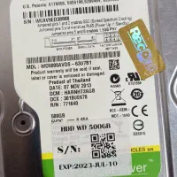 هارد ۵۰۰ گیگ رنگ سبز مخصوص دوربین مداربسته|دوربین مداربسته|رشت, چله خانه|دیوار