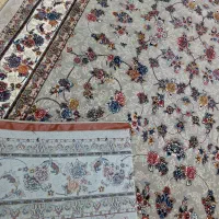 کناره فرش طرح گیلدا نقره ای|فرش|کرج, آق تپه|دیوار