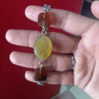 دستبند باسنگ عقیق