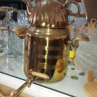 کتری قوری طلایی