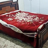 تختخواب دونفره همراه با میز آرایش