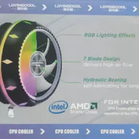 فن خنک کننده پردازنده (RGB)|قطعات و لوازم جانبی رایانه|برازجان, |دیوار