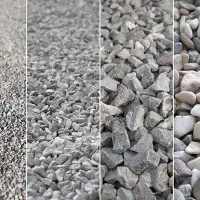 شن وماسه شسته وسرندی،مخلوط،نخودی وبادامی