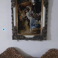 تابلو فرش ابریشم