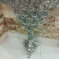 اینه و شمعدان تروتمیز و سالم سایز متوسط آینه|آینه|رشت, کوی حسینی|دیوار