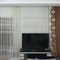 پرده پذیرایی همراه باکناره