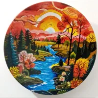 تابلو زیبا اکلریک