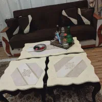 مبل تخت شو تاشو ۱۰نفره اصل ترکیه همراه میز۳تایی